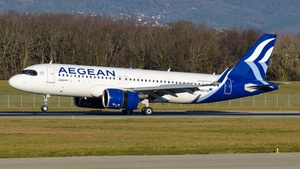 Photo of SX-NEP - Airbus A320-271N operated by Aegean Airlines