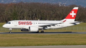 Photo of HB-JBG - Airbus A220-100 operated by Swiss International Air Lines