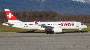 Photo of HB-JCS - Airbus A220-300 operated by Swiss International Air Lines