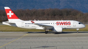 Photo of HB-JBC - Airbus A220-100 operated by Swiss International Air Lines