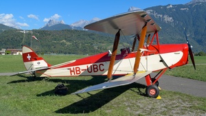 Photo of HB-UBC - De Havilland DH-82A Tiger Moth II operated by Oldie Flyers Sense