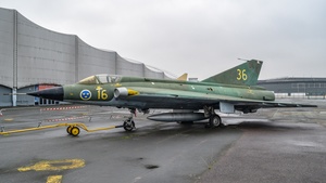 Photo of 35069 - Saab J 35A Draken operated by Swedish Air Force