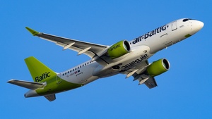 Photo of YL-ABA - Airbus A220-300 operated by airBaltic