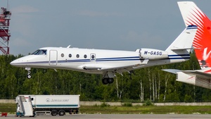 Photo of M-GASG - Gulfstream G150 operated by Private