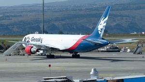 Photo of 4L-GES - Boeing 767-33A(ER)(BCF) operated by Geosky