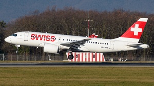 Photo of HB-JBB - Airbus A220-100 operated by Swiss International Air Lines
