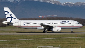 Photo of SX-DVW - Airbus A320-232 operated by Aegean Airlines