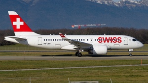 Photo of HB-JBB - Airbus A220-100 operated by Swiss International Air Lines