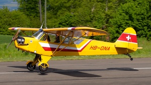 Photo of HB-ONA - Piper J-3C-65 Cub operated by Motorfluggruppe Pilatus