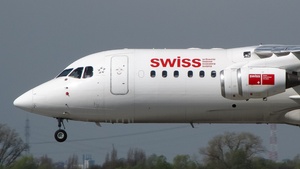 Photo of HB-IXV - British Aerospace Avro RJ100 operated by Swiss International Air Lines