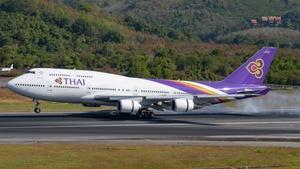 Photo of HS-TGG - Boeing 747-4D7 operated by Thai Airways International