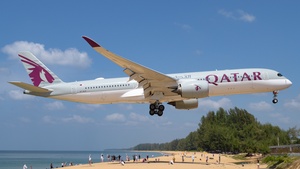Photo of A7-ALK - Airbus A350-941 operated by Qatar Airways