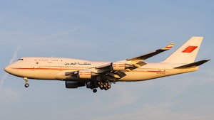 Photo of A9C-HAK - Boeing 747-4F6 operated by Bahrain Royal Flight