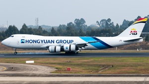 Photo of OE-LFC - Boeing 747-87UF operated by Hongyuan Group (opb Air Belgium)