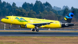 Photo of XU-725 - Airbus A320-232 operated by Sky Angkor Airlines