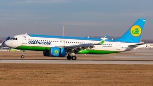 Photo of UK32021 - Airbus A320-251N operated by Uzbekistan Airways