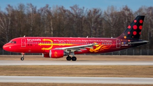 Photo of OO-SNO - Airbus A320-214 operated by Brussels Airlines