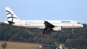 Photo of SX-DVY - Airbus A320-232 operated by Aegean Airlines