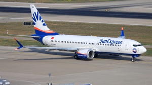 Photo of TC-SMJ - Boeing 737 MAX 8 operated by SunExpress