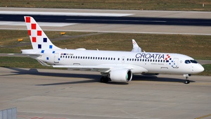 Photo of 9A-CAU - Airbus A220-300 operated by Croatia Airlines