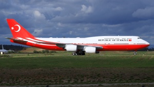 Photo of TC-TRK - Boeing 747-8ZV(BBJ) operated by Government of Türkiye
