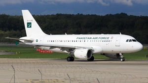 Photo of A-1102 - Airbus A319-112 operated by Pakistan Air Force