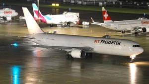 Photo of UK67009 - Boeing 767-3Q8(ER)(BCF) operated by My Freighter