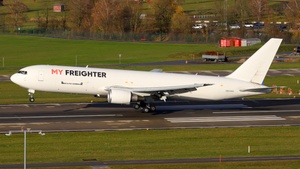 Photo of UK67009 - Boeing 767-3Q8(ER)(BCF) operated by My Freighter