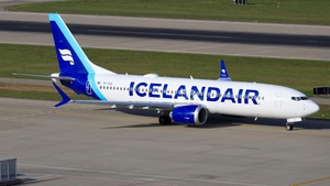 Photo of TF-ICS - Boeing 737 MAX 8 operated by Icelandair