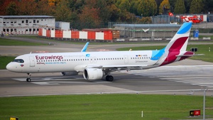 Photo of D-AEEE - Airbus A321-251NX operated by Eurowings