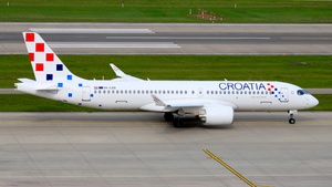 Photo of 9A-CAN - Airbus A220-300 operated by Croatia Airlines