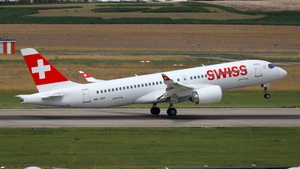 Photo of HB-JCP - Airbus A220-300 operated by Swiss International Air Lines