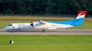 Photo of LX-LGF - Bombardier DHC-8-402 Dash 8 Q400 operated by Luxair