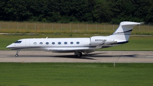 Photo of N555GA - Gulfstream G650ER operated by Hill Air Corp.