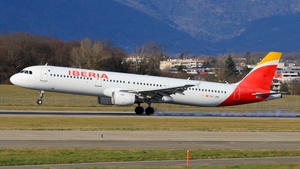 Photo of EC-JRE - Airbus A321-212 operated by Iberia