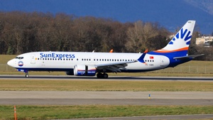Photo of TC-SMB - Boeing 737 MAX 8 operated by SunExpress