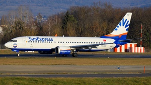 Photo of TC-SMU - Boeing 737 MAX 8 operated by SunExpress