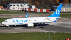Photo of EC-OBJ - Boeing 737-8GJ operated by Air Europa Express (opb Aeronova)