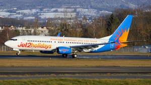 Photo of G-JZBG - Boeing 737-8MG operated by Jet2