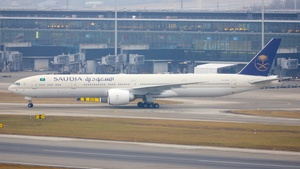 Photo of HZ-AK44 - Boeing 777-368(ER) operated by Saudi Royal Flight