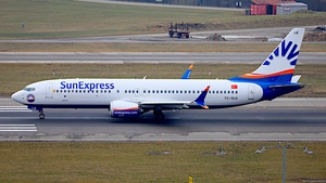 Photo of TC-SLB - Boeing 737 MAX 8 operated by SunExpress