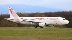 Photo of TS-IMS - Airbus A320-214 operated by Tunisair