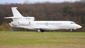 Photo of OO-HHO - Dassault Falcon 8X operated by Luxaviation Belgium