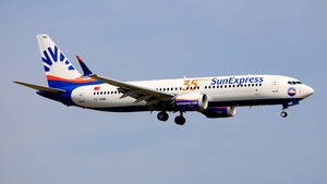 Photo of TC-SME - Boeing 737 MAX 8 operated by SunExpress