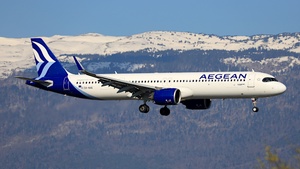 Photo of SX-NAE - Airbus A321-271NX operated by Aegean Airlines