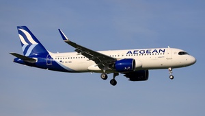 Photo of SX-NEI - Airbus A320-271N operated by Aegean Airlines