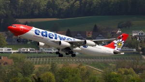 Photo of HB-JMD - Airbus A340-313 operated by Edelweiss Air