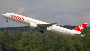 Photo of HB-JNJ - Boeing 777-3DE(ER) operated by Swiss International Air Lines