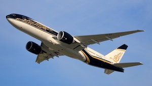 Photo of P4-SKN - Boeing 777-2FB(LR) operated by Government of Equatorial Guinea