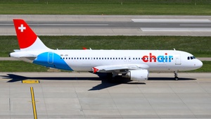 Photo of HB-JOK - Airbus A320-214 operated by Chair Airlines
